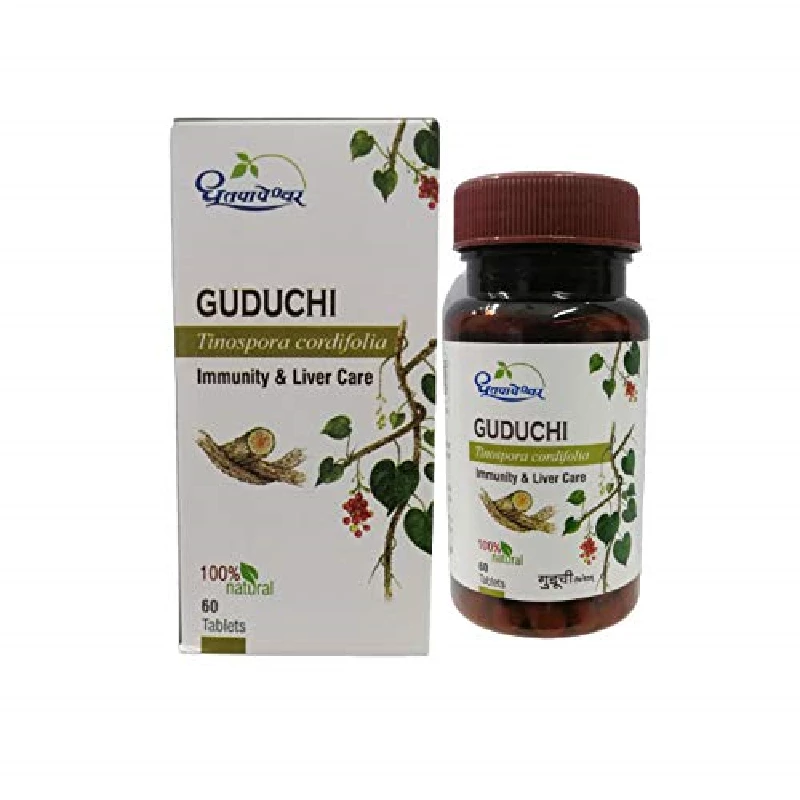 Dhootapapeshwar Guduchi Tablet, 60 Tablets-1.webp